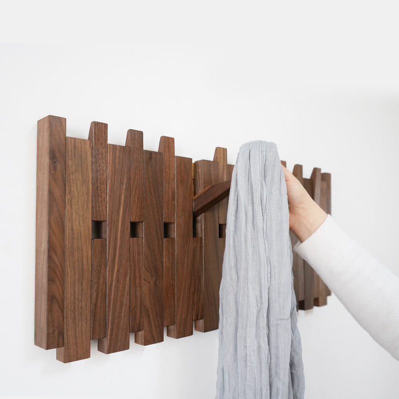 HarmonyHook - Stijlvol Verstelbaar Houten Wandrek