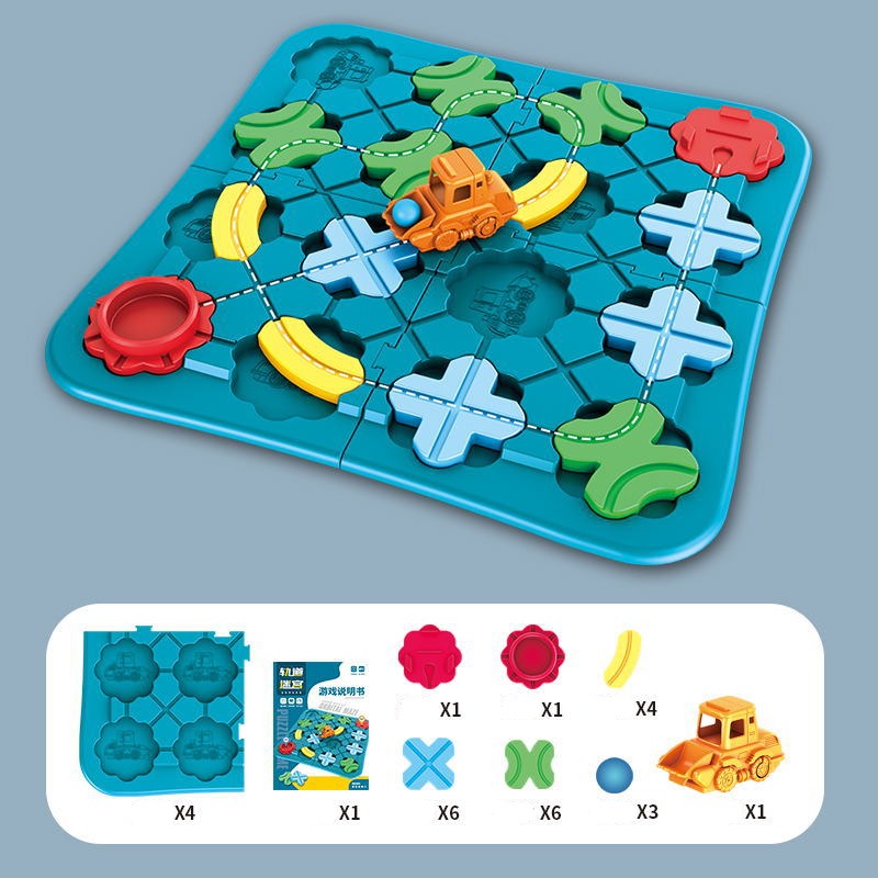 TrackMaster Set – Creatieve Educatieve Spoorbaan voor Kinderen