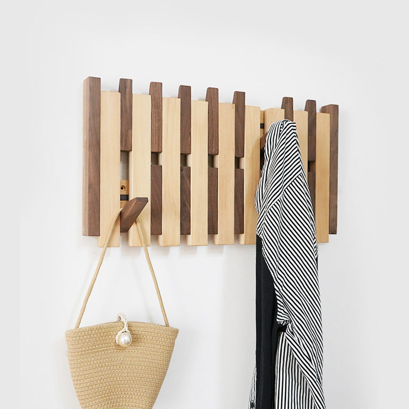 HarmonyHook - Stijlvol Verstelbaar Houten Wandrek