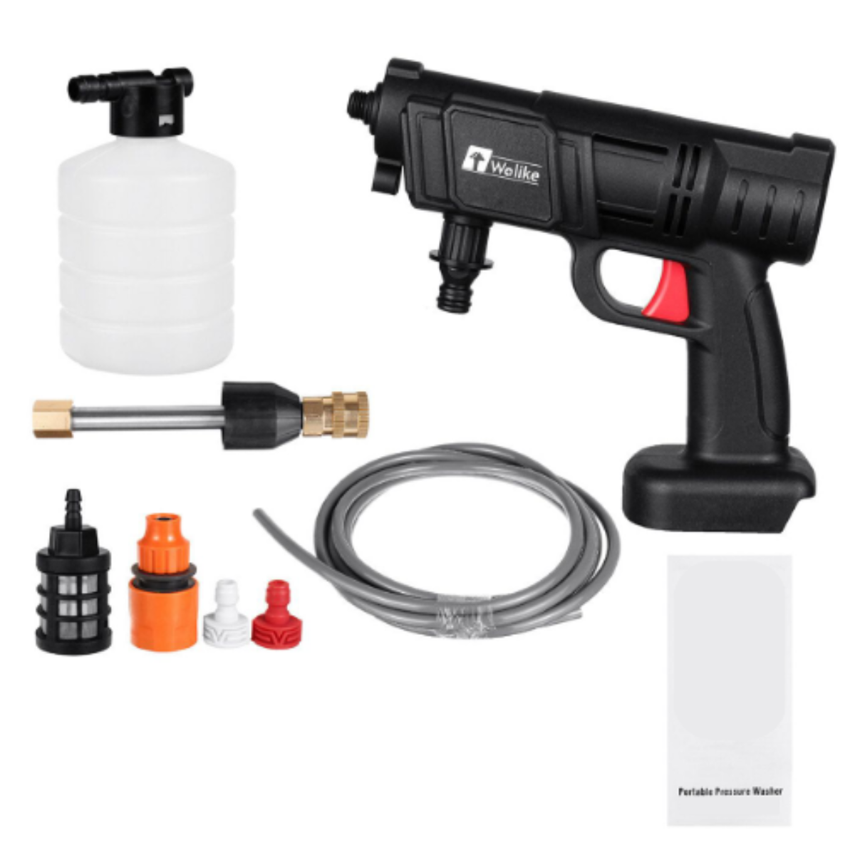 Draadloze High Pressure Cleaner Pro™ - Nu met GRATIS ACCESSOIRES!