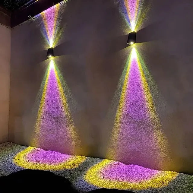 EcoSun Wandlamp – Zonne-energie Buitenlamp Weerbestendig en Compact