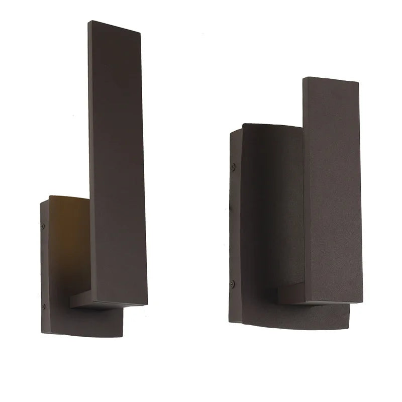 LumièreRugueuse Wandlamp - Weerbestendige Wandlamp voor Buitengebruik
