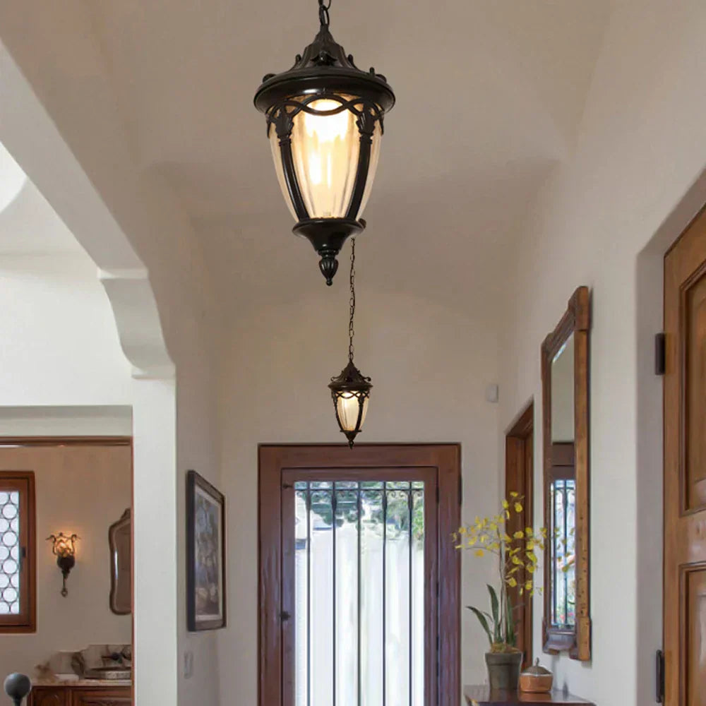 RusticGlow Plafondlamp - Retro Elegante Hanglamp voor Warme Sfeer