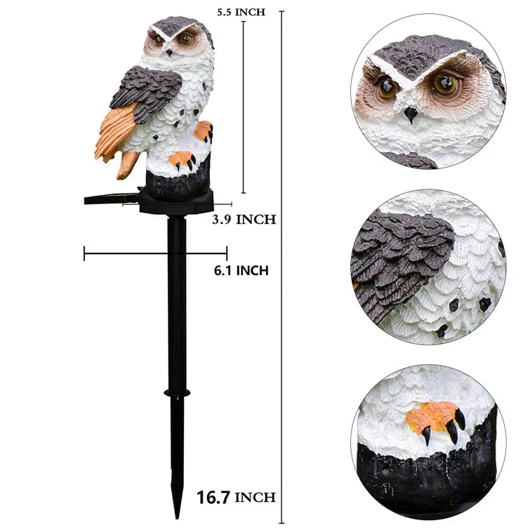 Owlight Tuinlamp - Decoratieve Zonnelamp voor Tuin