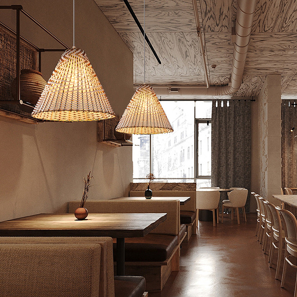 Boho Hanglamp - Handgemaakte Hanglamp van Riet voor Luxe Interieurs