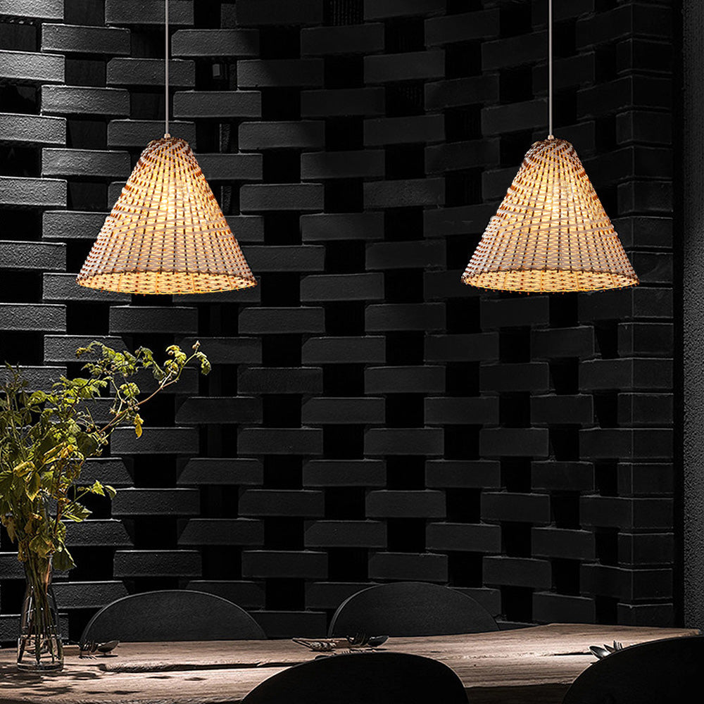 Boho Hanglamp - Handgemaakte Hanglamp van Riet voor Luxe Interieurs