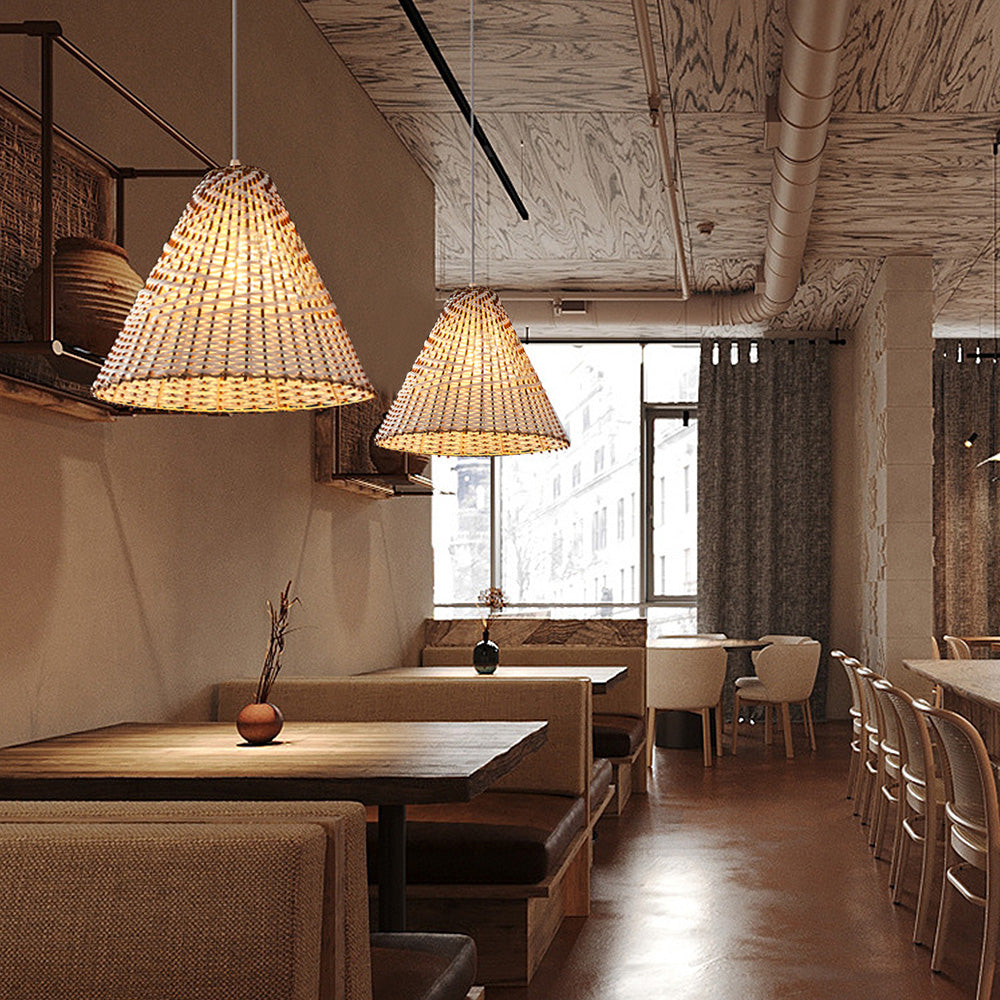 Boho Hanglamp - Handgemaakte Hanglamp van Riet voor Luxe Interieurs