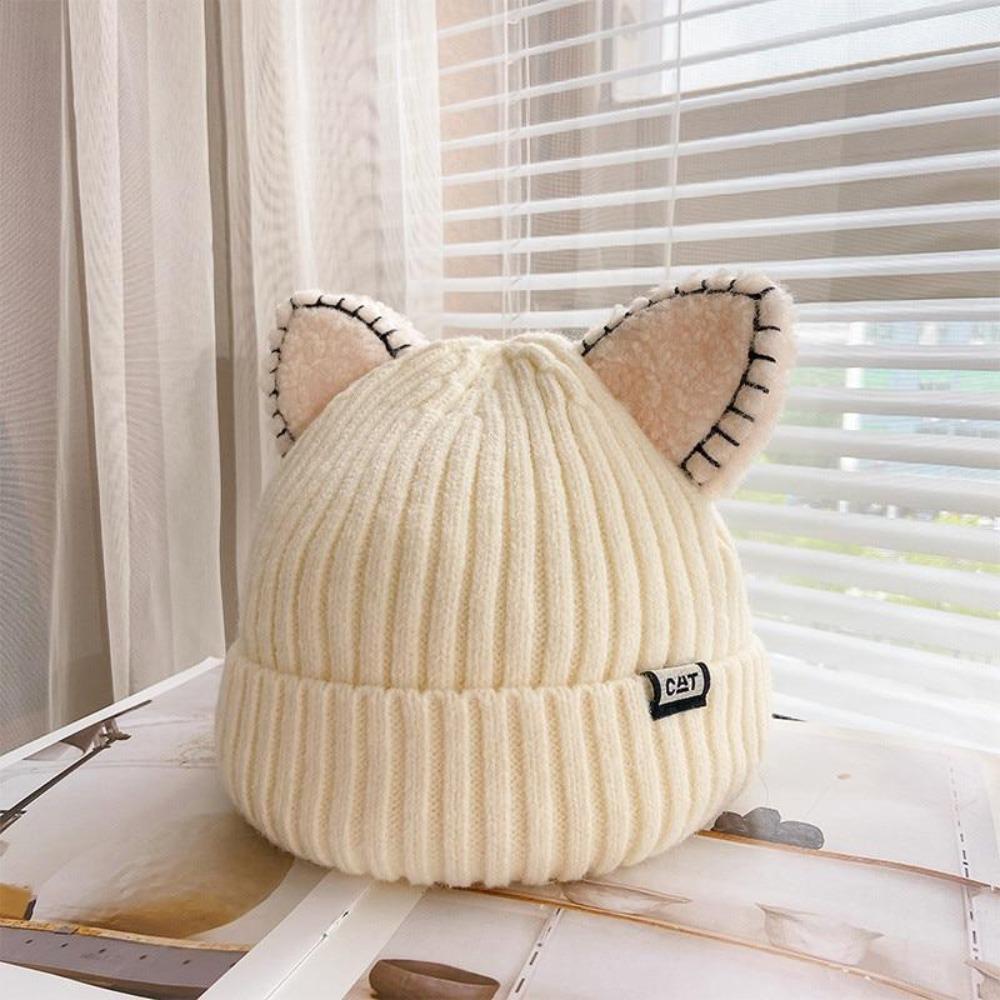 CozyCat Beanie - Trendy Wintermuts met Kattenoortjes
