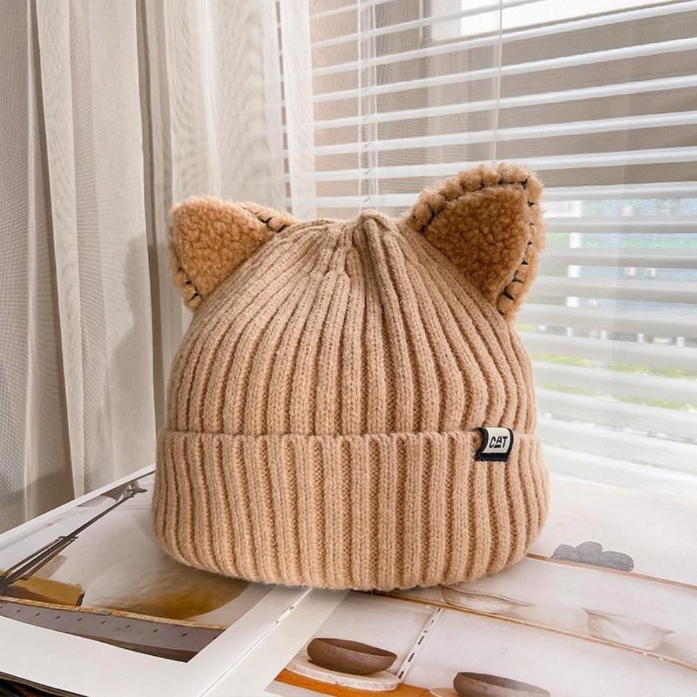 CozyCat Beanie - Trendy Wintermuts met Kattenoortjes