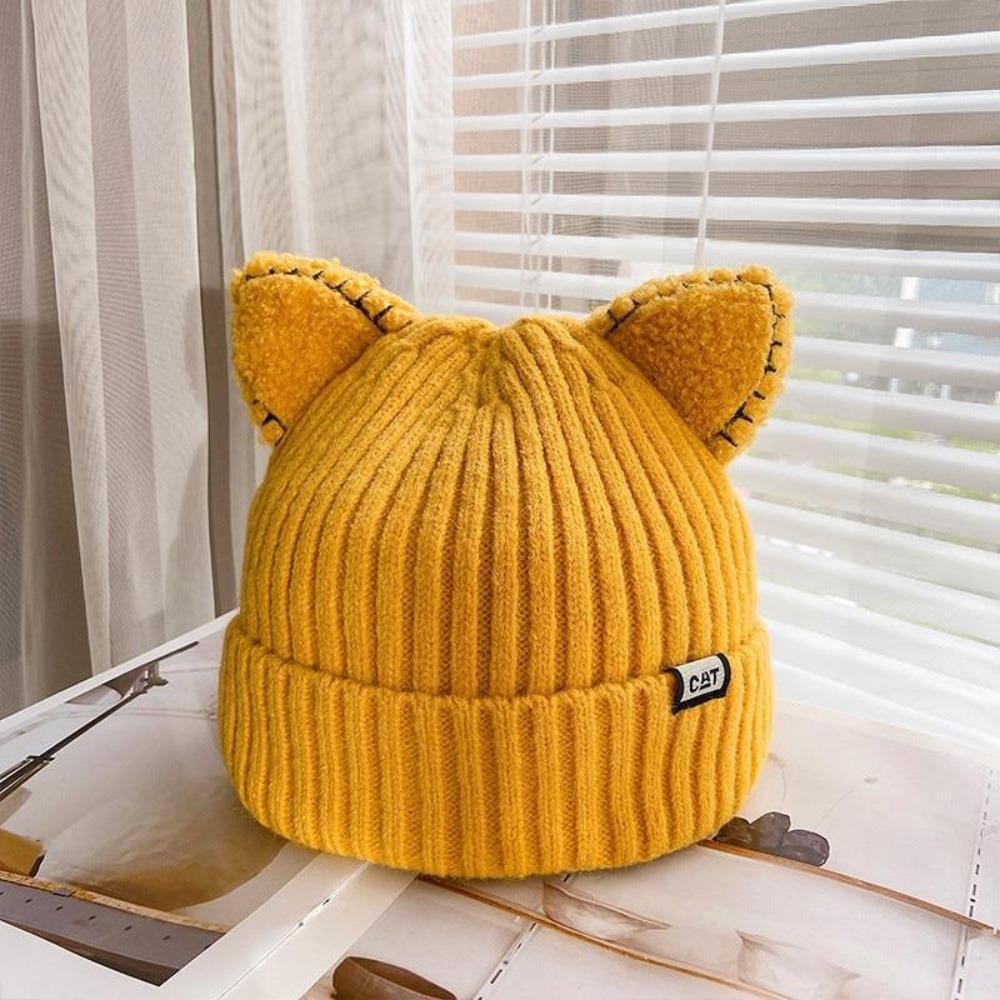 CozyCat Beanie - Trendy Wintermuts met Kattenoortjes