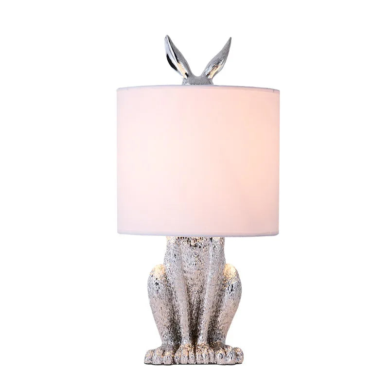 Chique Gemaskerd Konijn Lamp – Elegante Sfeerbrenger