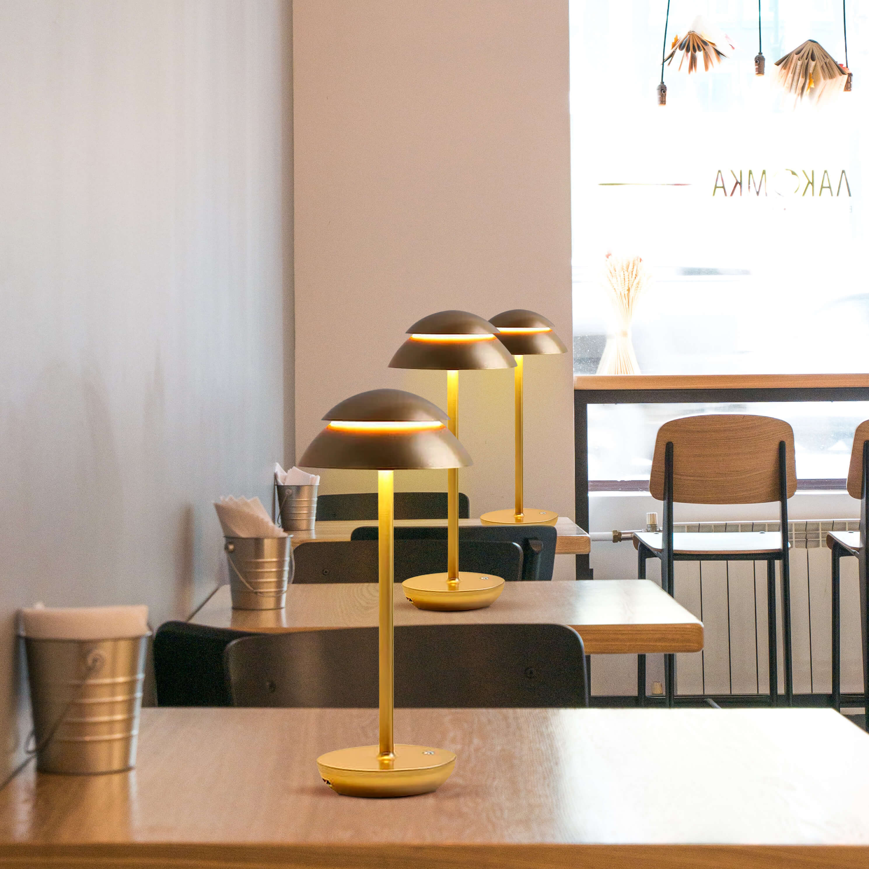 Luxora - Oplaadbare Draadloze Touch Tafellamp