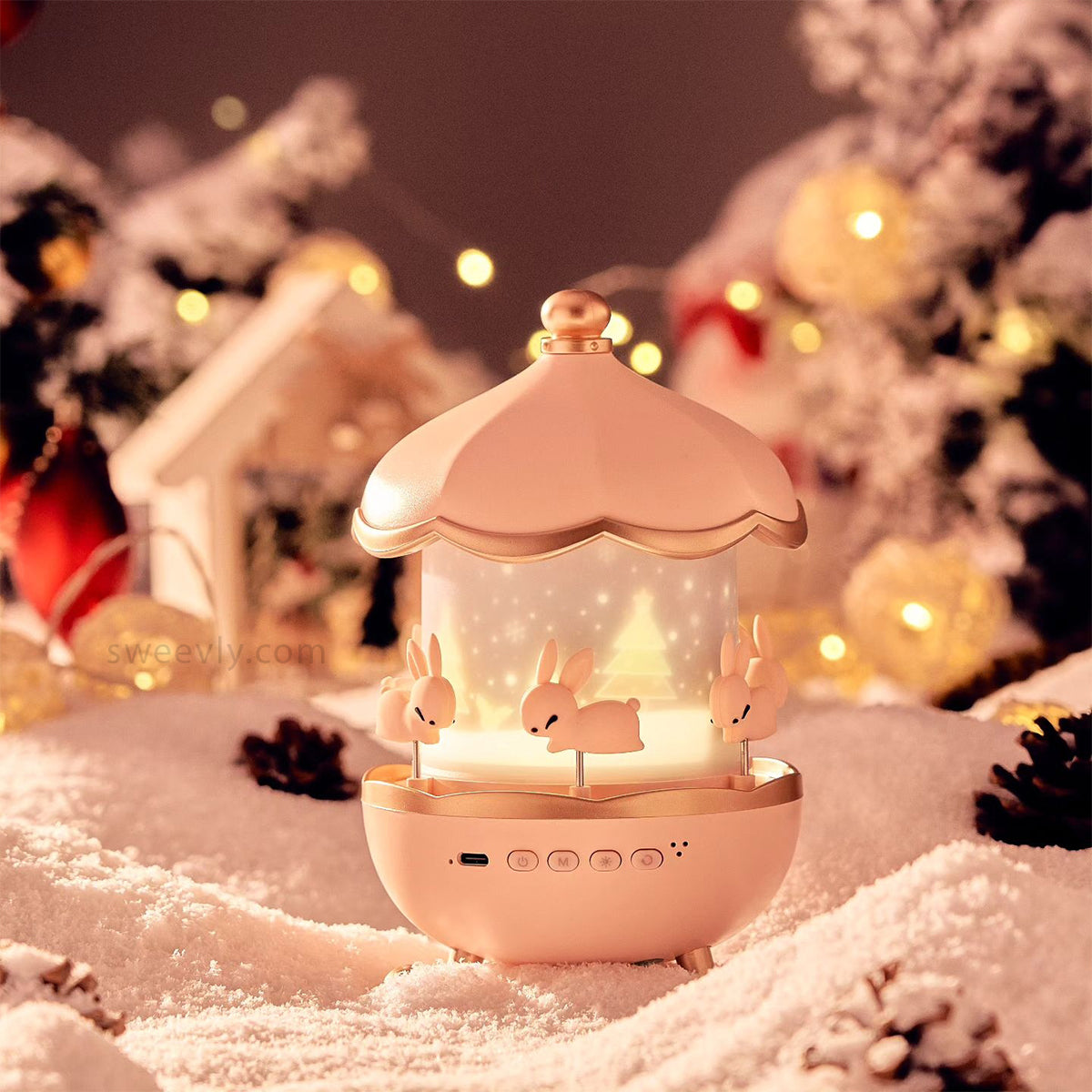 DreamLite - Betoverende Rustgevende Projector voor Slaapkamer