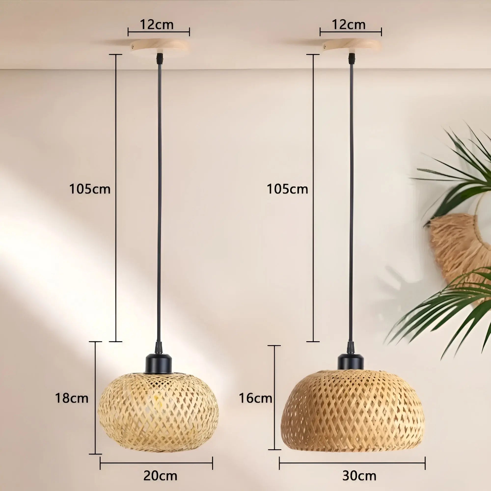 Elegante Rotan Hanglamp: Luxe Verlichting voor Elke Ruimte