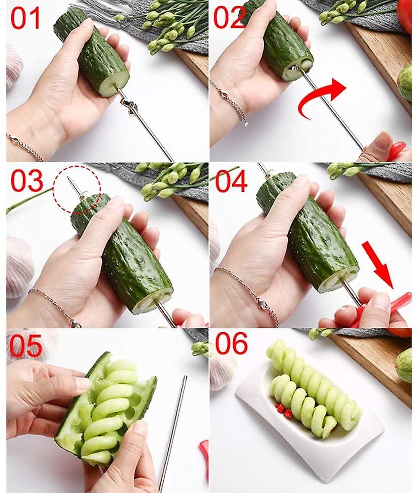 SpiralMaster Cutter – Speelse Groentesnijder voor Creatief Koken