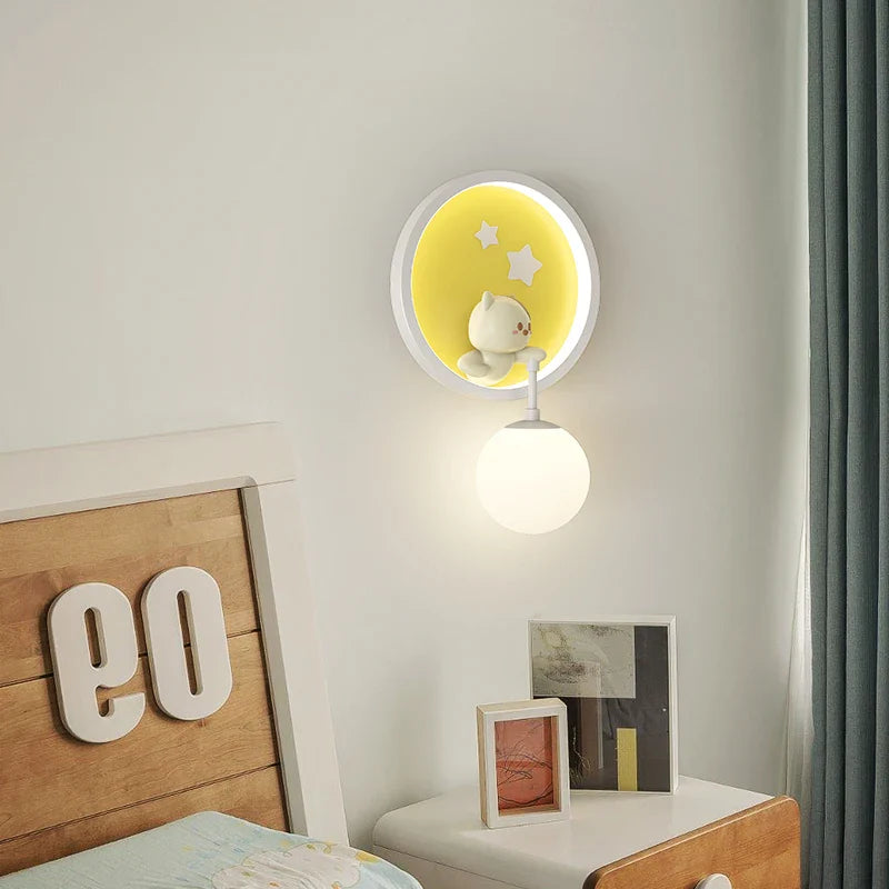 RomanticWall Light – Speelse Dieren Wandlamp voor Kinderen