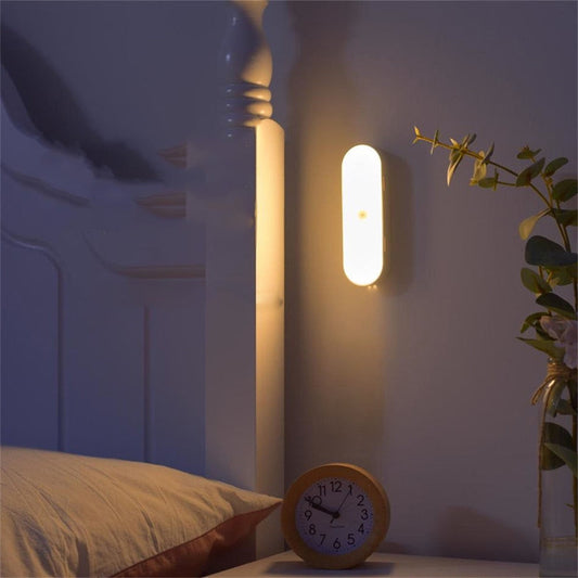 Brighté - Draadloze Oplaadbare Bewegingssensor Wandlamp