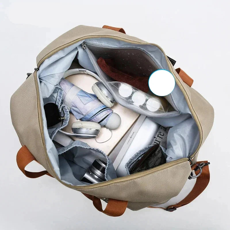 CarryOnFit Reistas- Luxe Crossbody Reistas voor Actieve Avonturiers