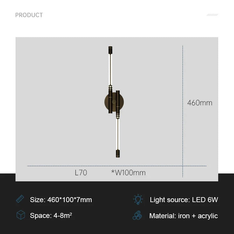 ModernLux Wall Light – Luxe LED Wandlamp voor Thuis