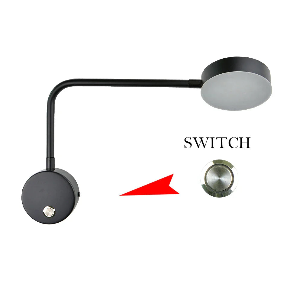 NordicGlow - Verstelbare LED Wandlamp voor Modern Interieur