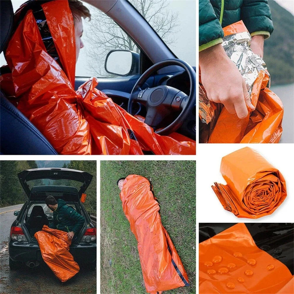 SurvivalShield Bivy – Waterdichte Noodslaapzak voor Avonturiers