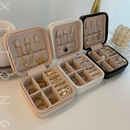 JewelryVault - Luxe Draagbare Sieradendoos Organizer