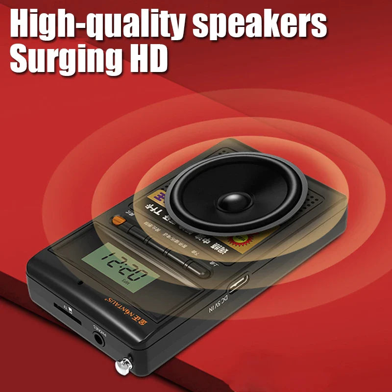 SoundPocket Mini - Draagbare Bluetooth Radio & MP3 Speler