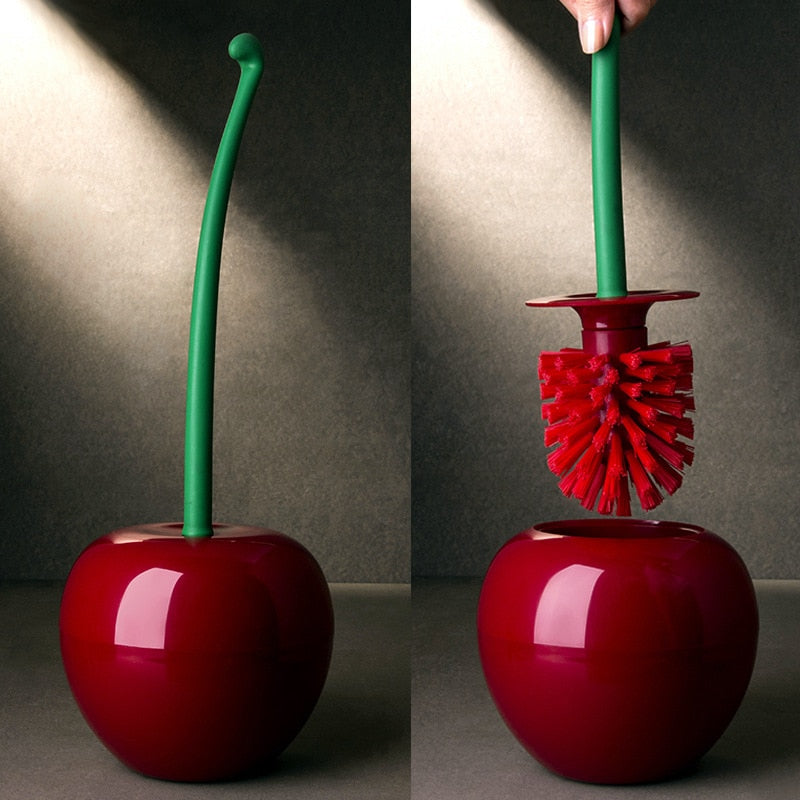Cherry Brush – Creatieve WC-borstel met Stijl