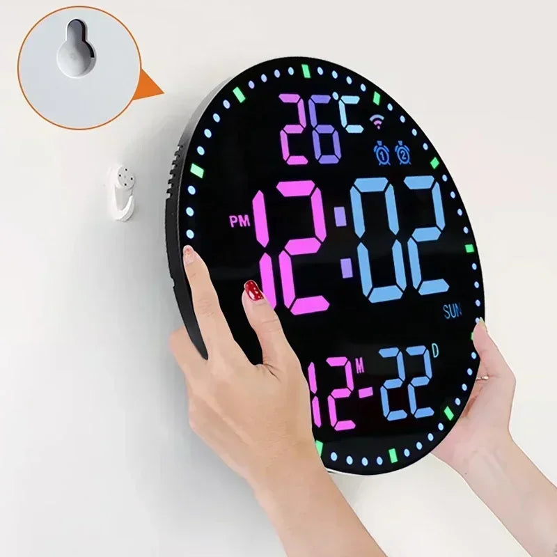 WiFiTime Clock - Slimme LED Wandklok met Kalender