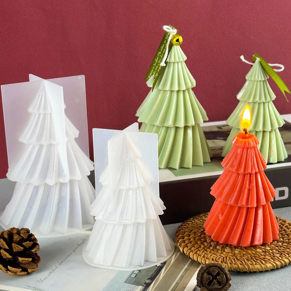 Christmas Tree Kaars – Stijlvolle DIY Decoraties voor Jouw Interieur