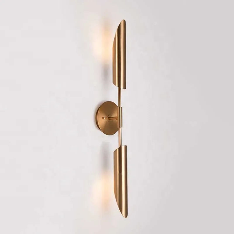 LuxeGlam - Gouden Industriële Wandlamp voor Thuis en Hotel