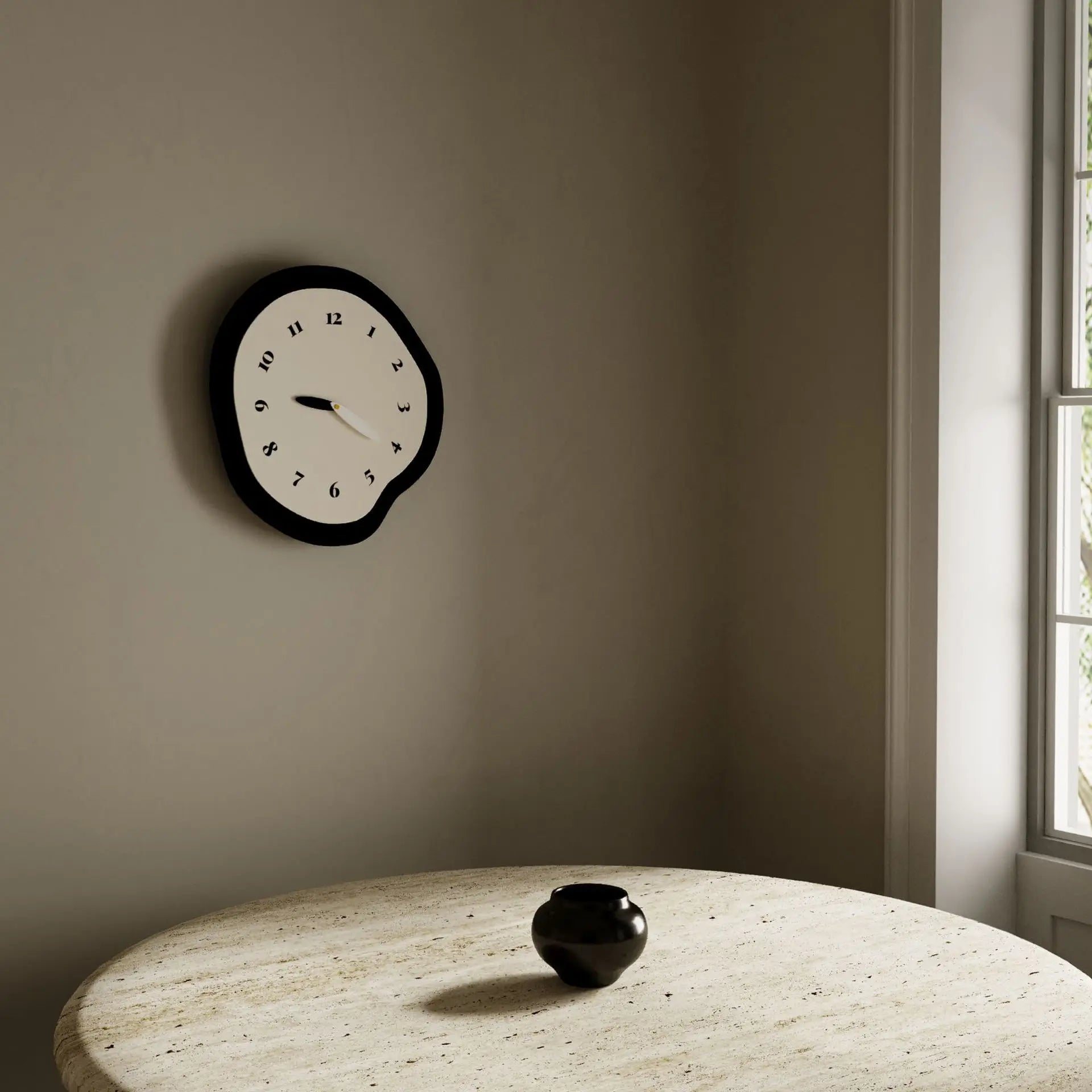 NordicClock – Elegante Scandinavische Muurklok