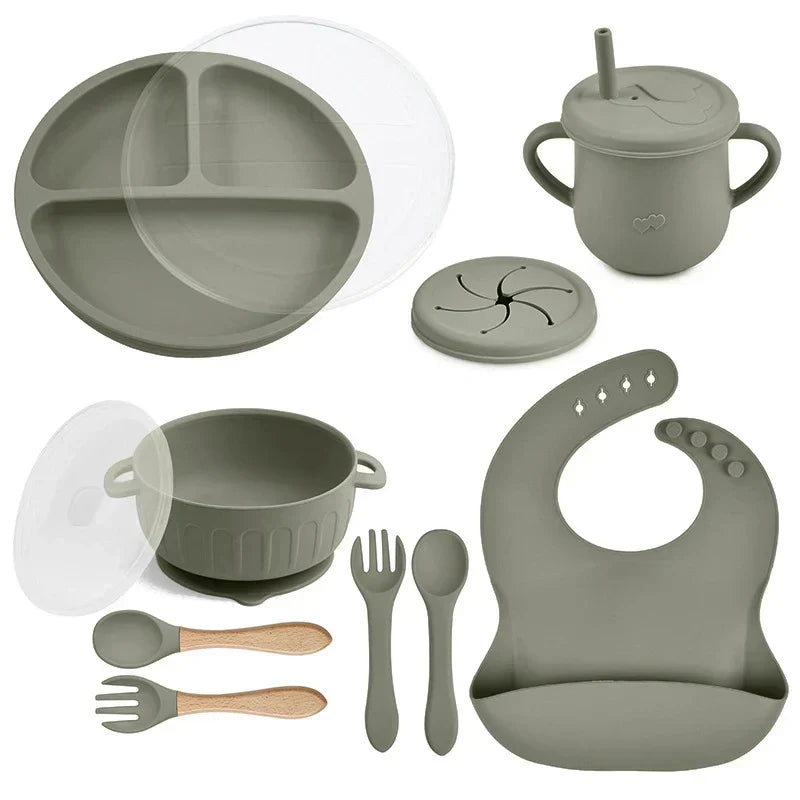 BabyCare Set - 10-delige BPA-vrije Serviesset voor Kinderen