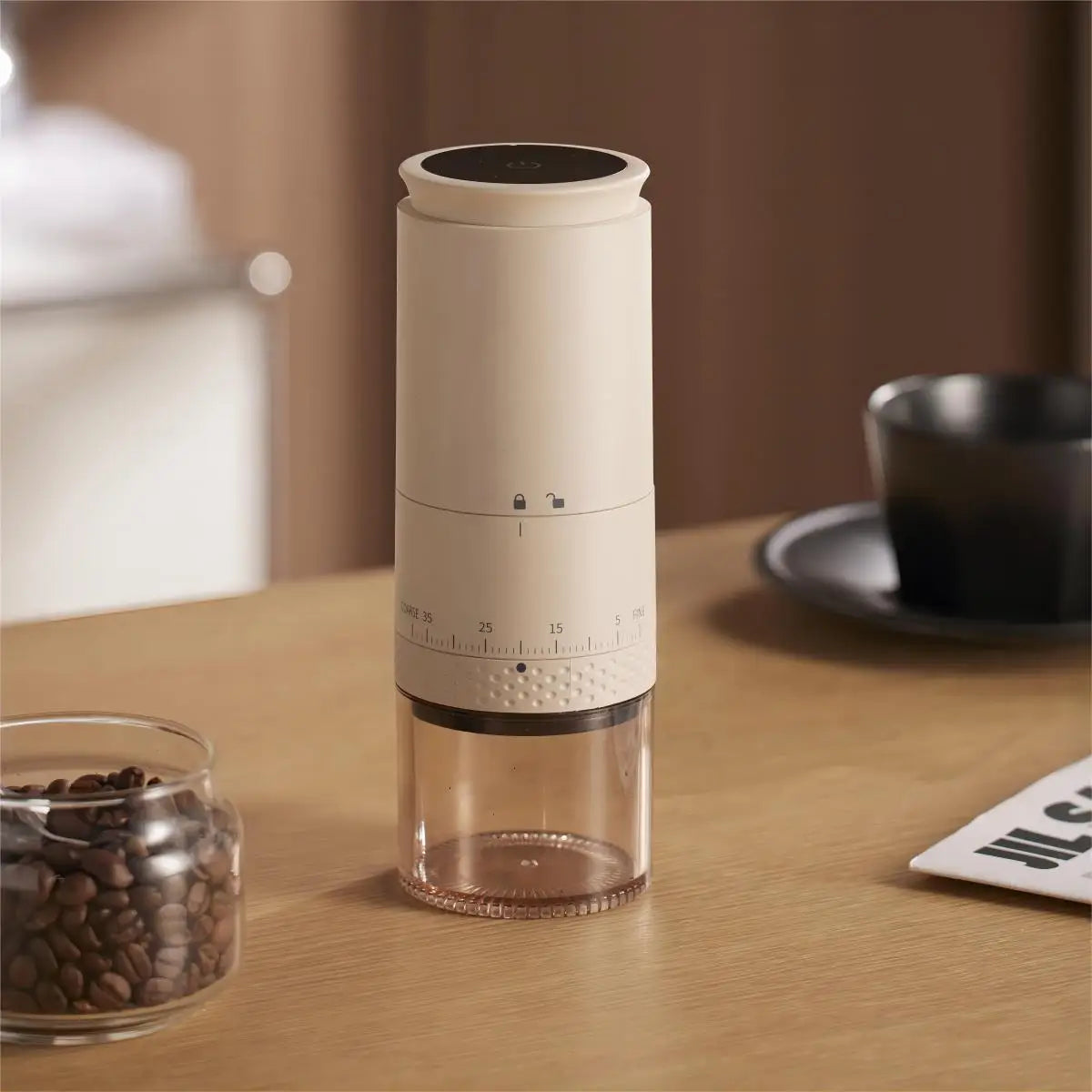 BeanBuddy – Draagbare Koffiemolen voor Thuis