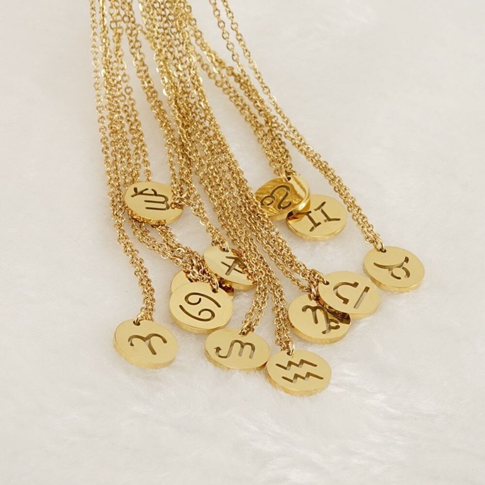 Zodiac Necklace | Duurzaam RVS, Blijft Stralend!
