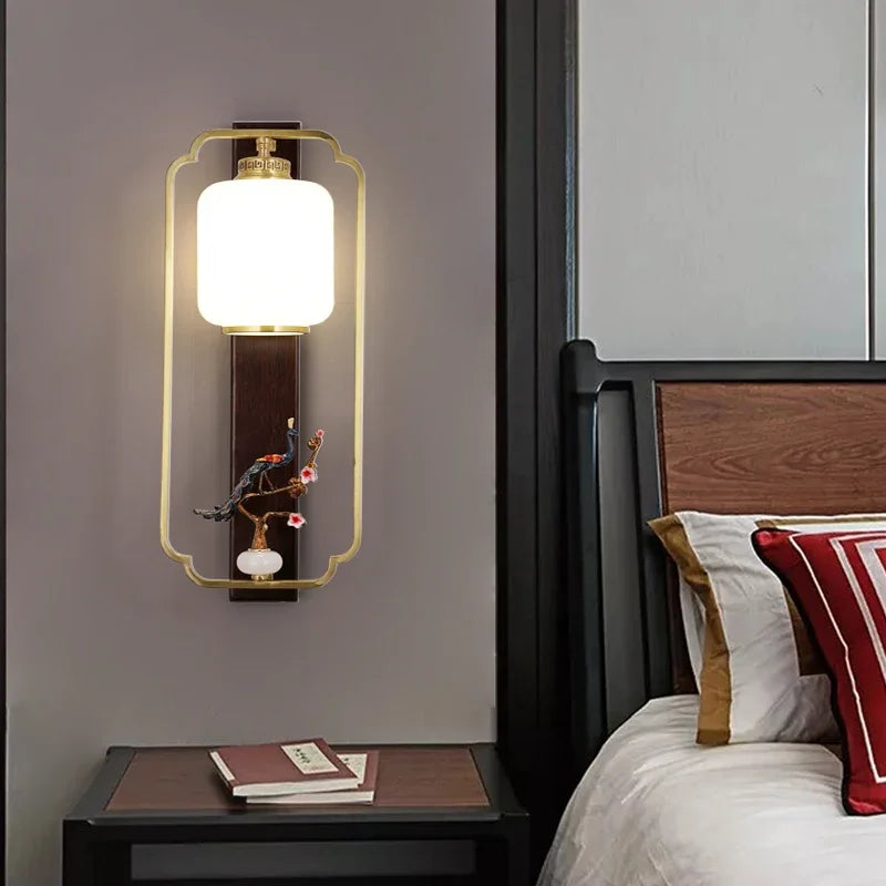 BrassGlow Wall Lamp - Elegante Messing Wandverlichting