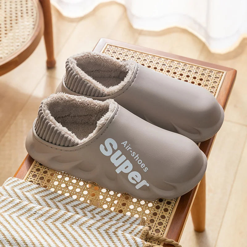 CozySol Slippers - Stijlvolle Katoenen Slippers voor Ultiem Wintercomfort