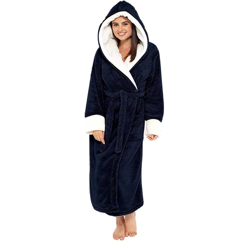Luxe VelvetWrap Badjas - Elegante Luxe Badjas voor Thuis