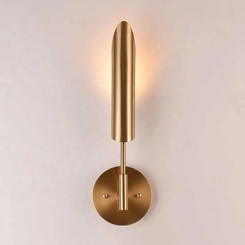 LuxeGlam - Gouden Industriële Wandlamp voor Thuis en Hotel