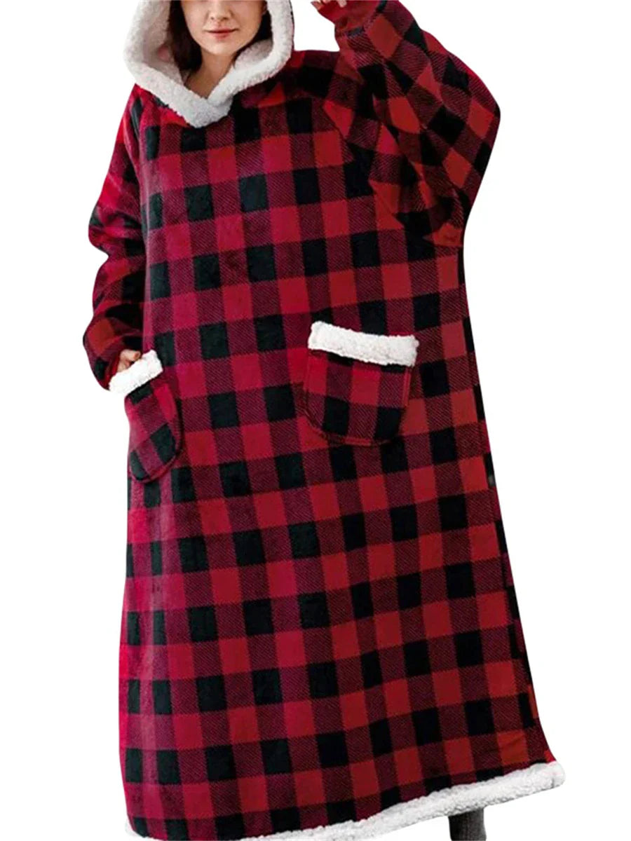 CozyHaven Hoodie - Luxe Oversized Deken voor Ontspanning