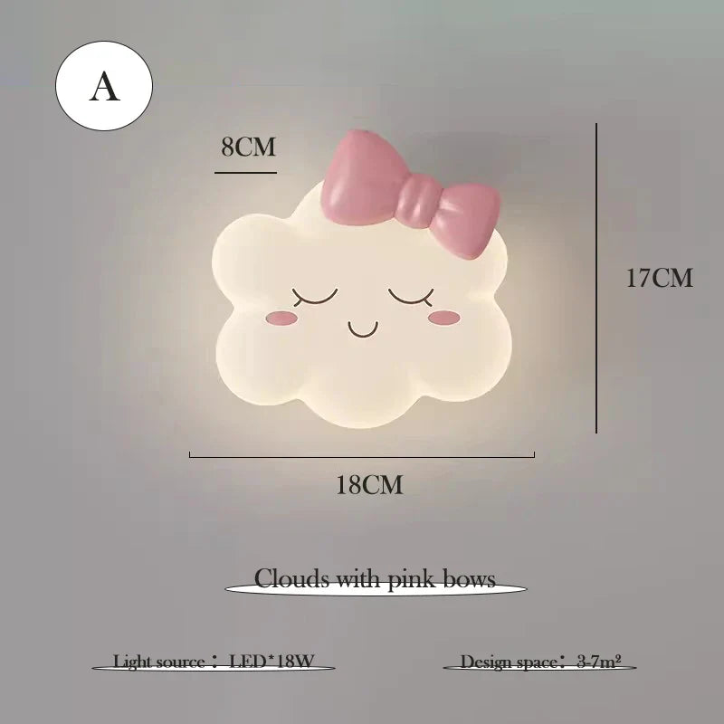 RomanticCloud - Magische Wandlamp voor de Kamer
