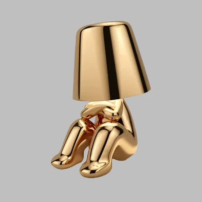 ElegantThinker - Artistieke LED Lamp voor Stijlvolle Verlichting