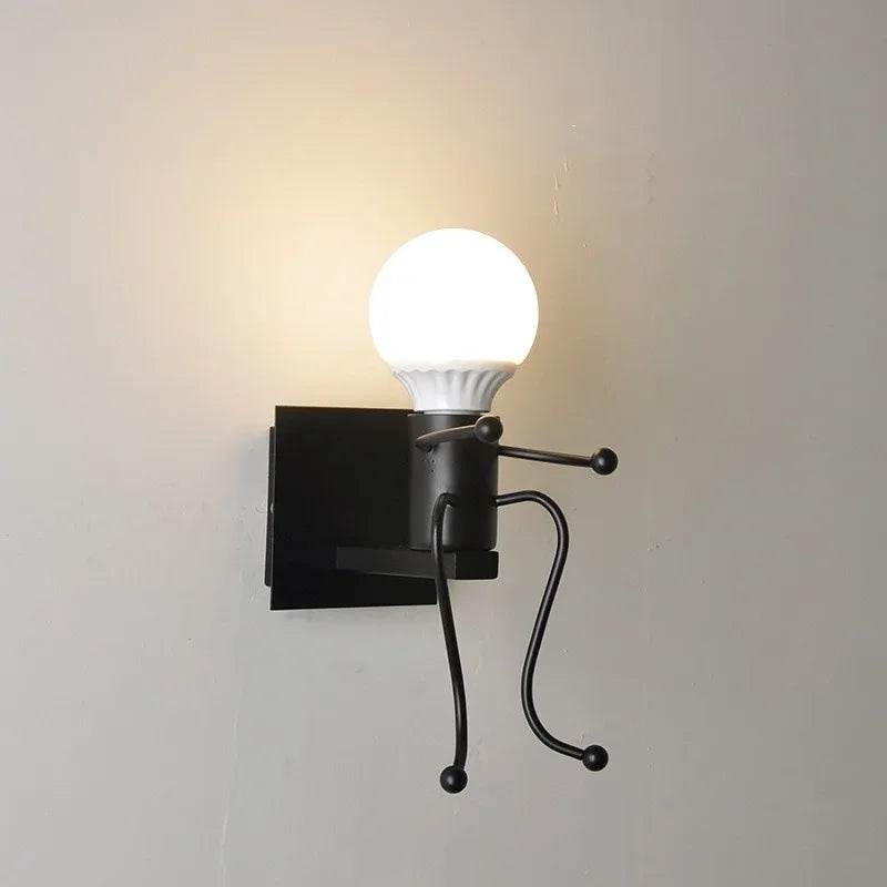 RobotLume – Trendy LED Wandlamp voor Kids