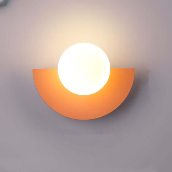 Noorderlicht Charme - Halvemaan Wandlamp van Metaal