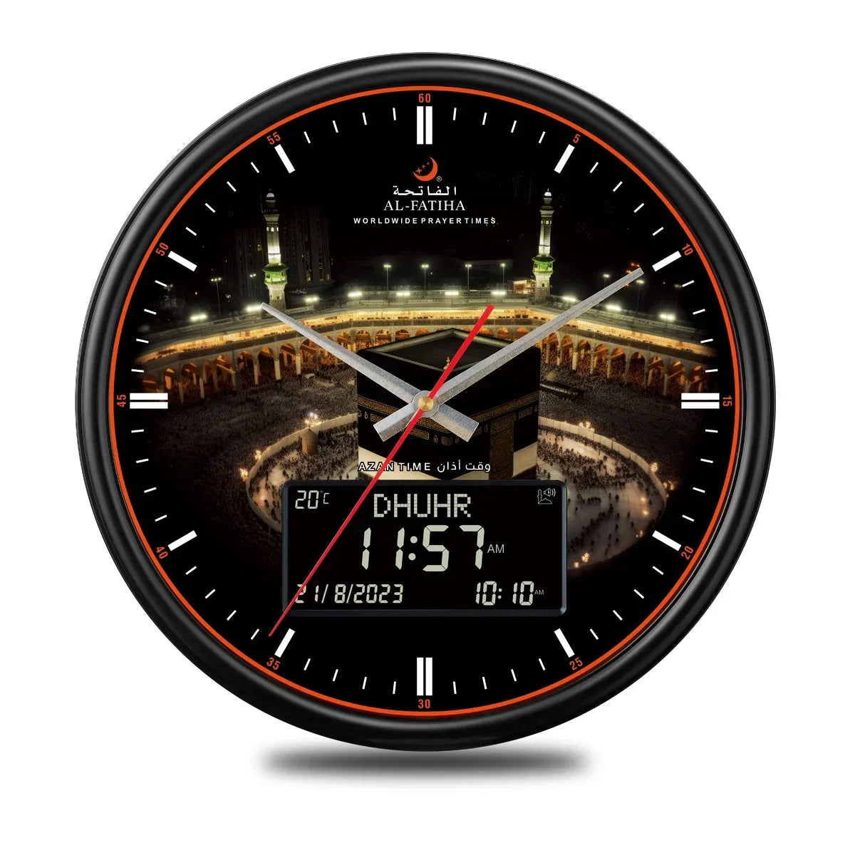 PrayerTime Clock – Slimme Wandklok met Azan