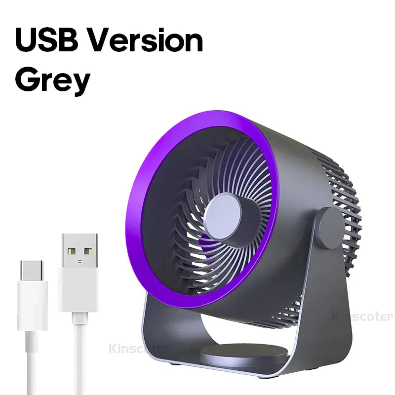 BreezeBuddy Fan – Draagbare USB Verkoeling voor Reizen