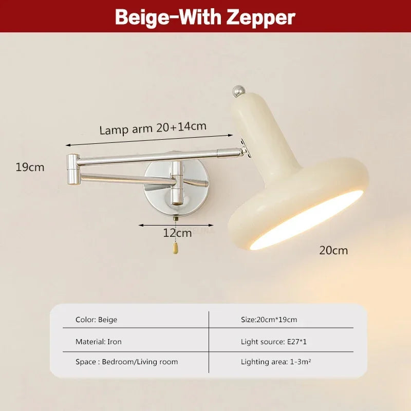 GlowSwing Lamp - Strakke LED Wandlamp voor Thuis