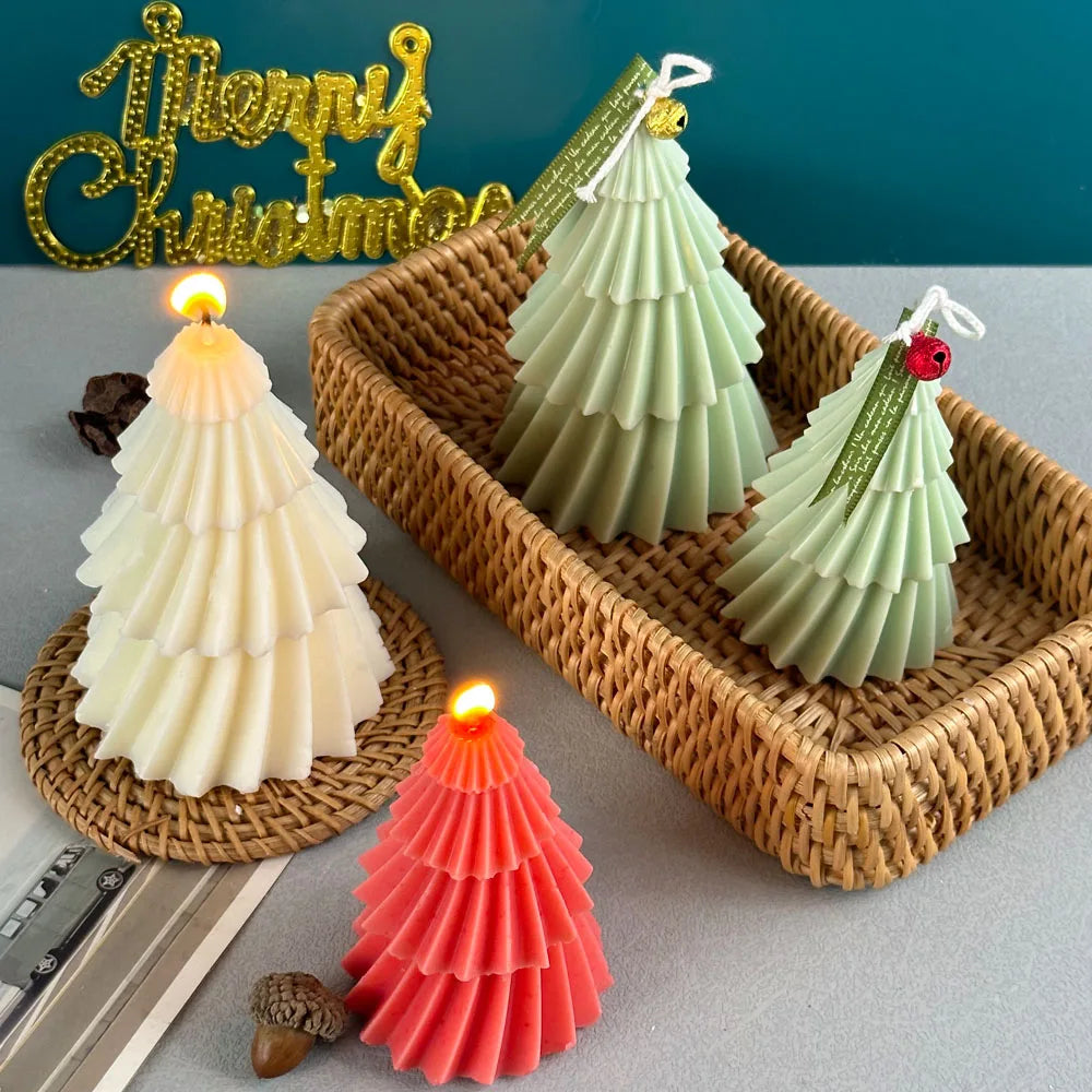 Christmas Tree Kaars – Stijlvolle DIY Decoraties voor Jouw Interieur