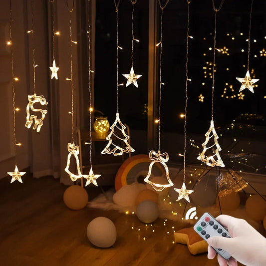 LumieresFestives String - Betoverende Sterren en Manen Slinger