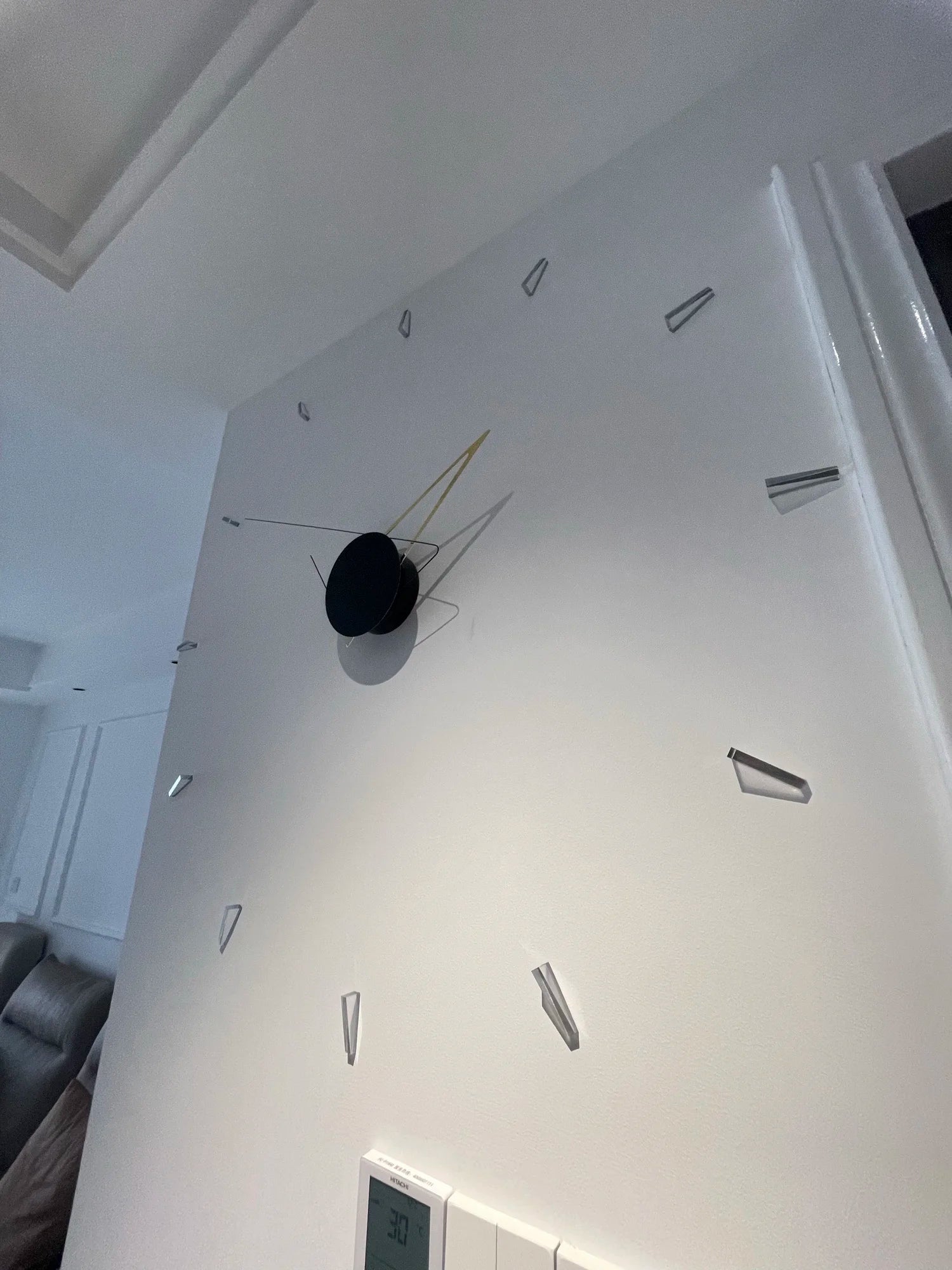 ModernArt Clock - Stille Wandklok voor Minimalisme